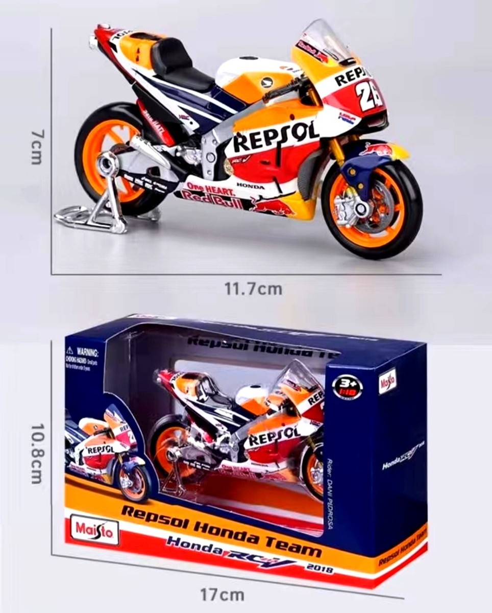 Maisto 1/18 Honda Repsol #44 RC213V 2021 Motorcycle Model Diecast