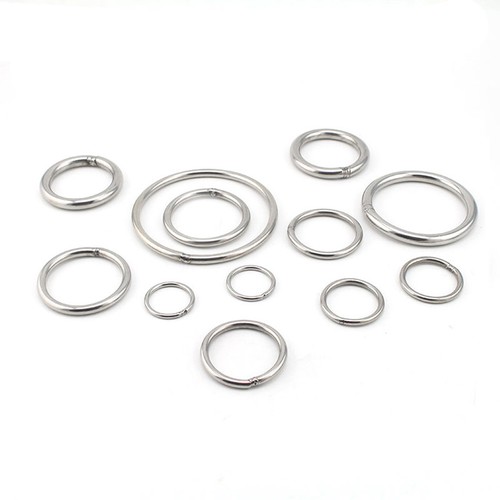 304 Stainless Steel O Ring Welded Metal Ring 20mm 30mm 40mm 50mm 60mm 80mm 100mm - Picture 2 of 4