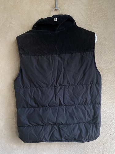 Lacoste Casual Vest Puffer Jackets Size 48 Womens Black Logo Sleeveless - Picture 7 of 11