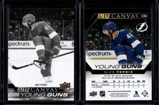 2022-23 Upper Deck Extended Series Young Guns Canvas Black & White Nick Perbix