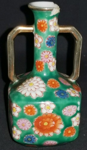 Occupied Japan Flower Vase with small handles used Acceptable condition - Picture 3 of 5