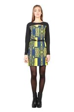 Versace Jeans Ladies Designer Bodycon Mini Dress Size 42 - Medium