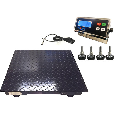 Heavy duty Industrial 24  x 24  Floor Scale 2 x2  Pallet Scales 5000 lbs x 1 lb