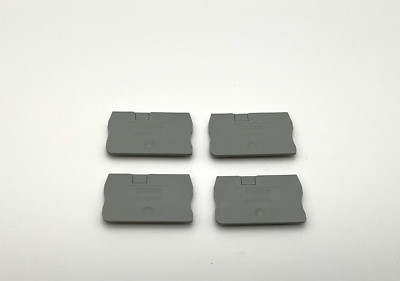 Phoenix Contact D-ST 2,5 Gray Grey End Cap D-ST 2.5 Lot of 4 (TSC)