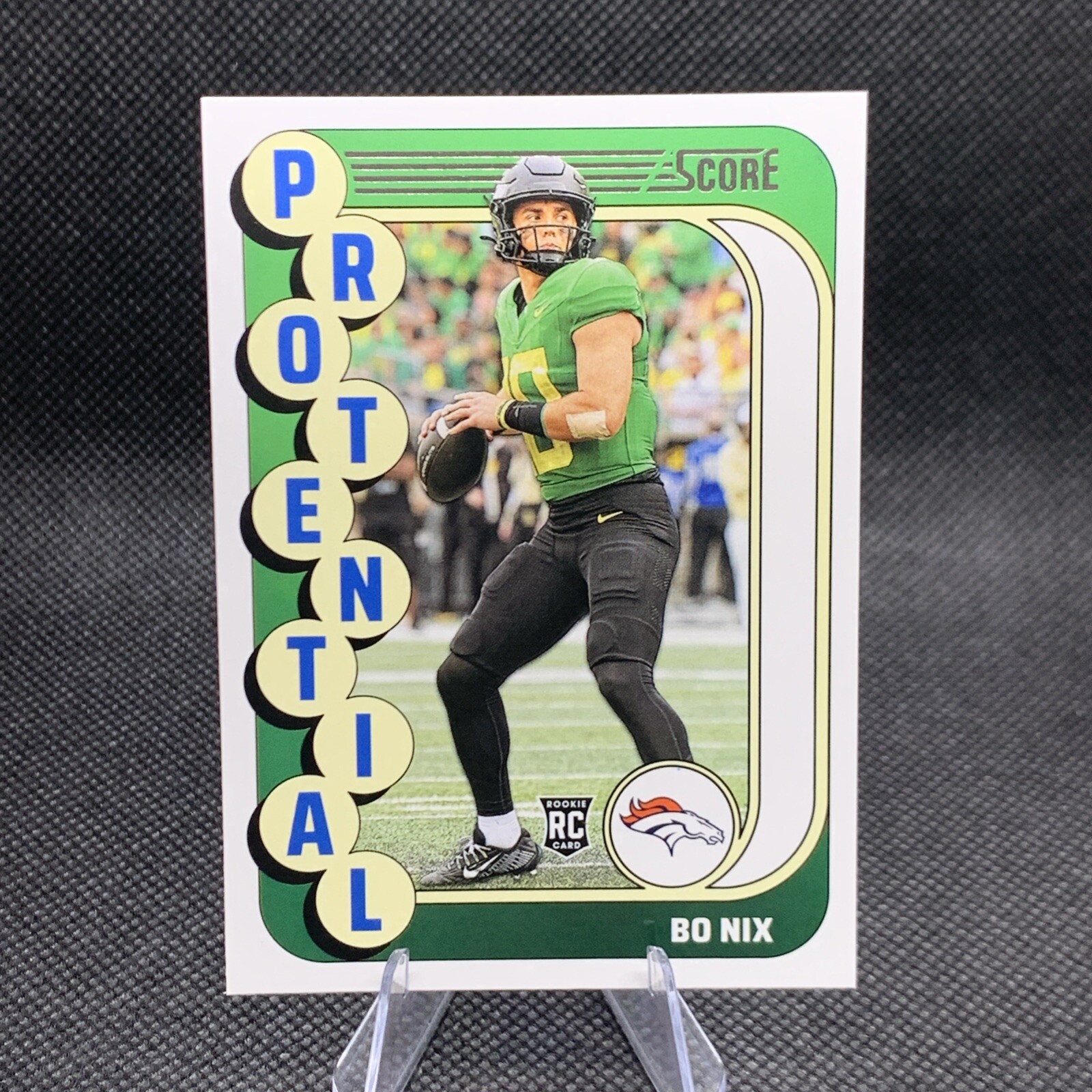 2024 Score - Protential Pink #11 Bo Nix (RC)