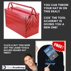 Laser Tool "Bestseller" Red Metal Toolbox Tool Box Cantilever 7 Tray Large 530mm
