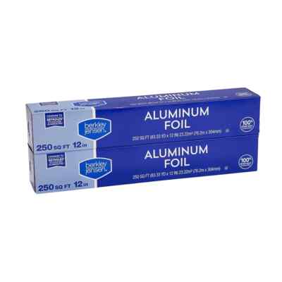 Berkley Jensen Aluminum Foil, 2 pk./250 sq. ft. NEW IN BOX