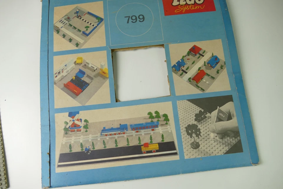 Lego System 799 Große Graue Grundplatte Vintage KT-982 - Bild 2 von 4