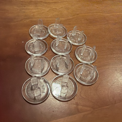 Outlet Plug Covers Clear Child Proof Electrical Protector Safety Caps 23 pcs