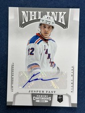 2013-14 Contenders NHL Ink Jesper Fast Autograph New York Rangers RC