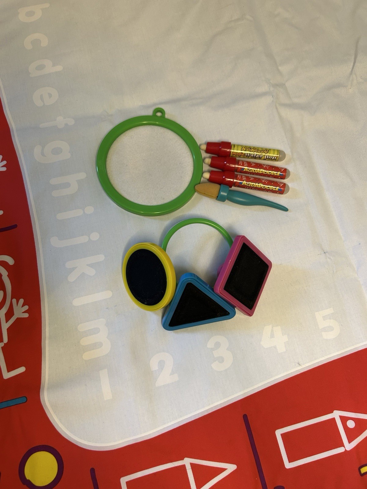 AquaDoodle Draw N’ Doodle Floor Mat And Accessory Pack