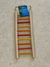 Parrot Ladder Bird Toy Featherland Paradise 12" For Parrots, Parrot Toy
