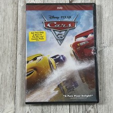 Cars 3 DVD 2017 Disney Pixar Owen Wilson Brian Fee Animation Family