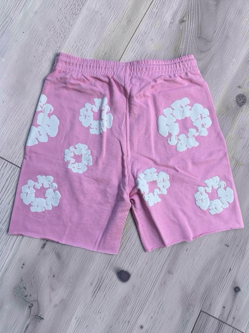 【DENIM TEARS】ピンク花柄ショートパンツ L Denim Tears Cotton Wreath Shorts Pink Size XL NWT Men's Streetwear