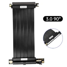 For PCIE 3.0 90° 16x Riser Cable Graphics Card Extension Cable For GPU Card HOT