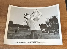 Vintage Promotional Photo Golfer Tommy Jacobs Wilson Sporting Goods #397