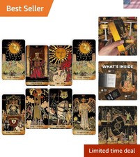 Tarot Cards, 78-Card Deck, Tarot for Beginners  Experts with Guide Boo