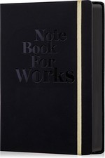 Lined Journal Notebook for Men and Women, 256 Pages Black Journals for Writing,
