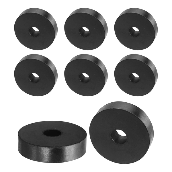 8 StüCk Gummi Unterlegscheiben Gummispacer 40Mm AußEndurchmesser 10Mm Innendurch-image