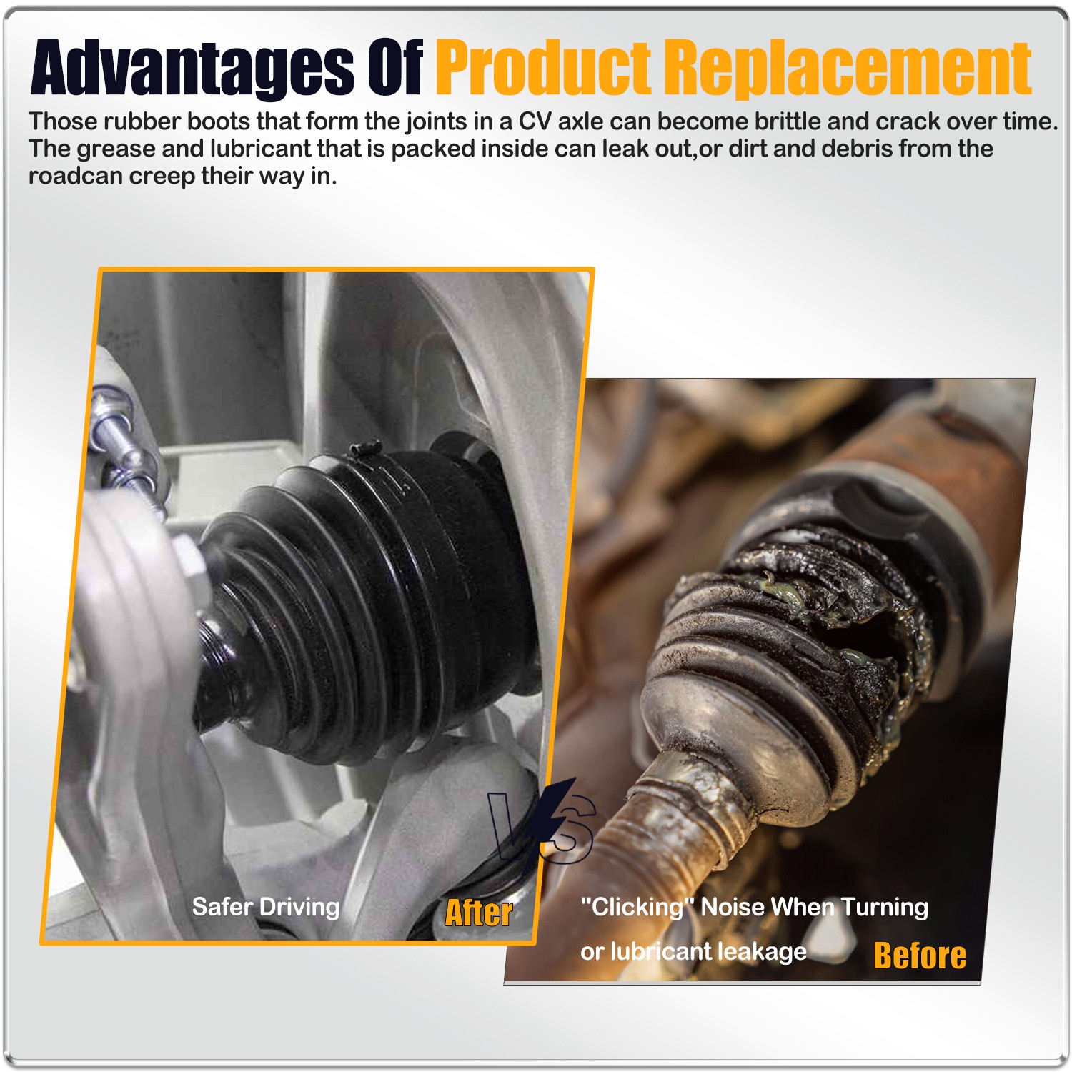 For 1991-2005 Acura NSX 3.0L V6 Auto Trans Rear CV Axle Joint Shaft