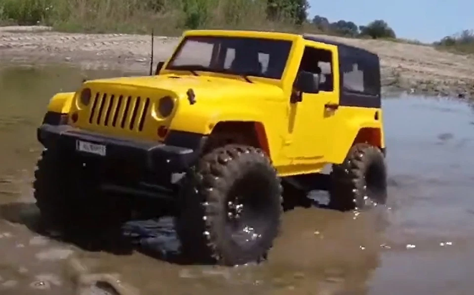 Amewi 22150 AMXROCK Crawler Wild Gelb 1/10 Realistic Scaled Body, ARTR, RAR, NEU