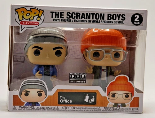 Funko Pop 2020 The Office 2-Pack The Scranton Boys Mike & Dwight FYE Exclusive
