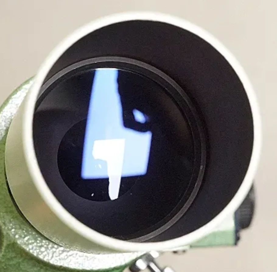 Pentax 7x50 IR-F Illuminated Finder Scope Dark Field Crosshair w/ Bracket - Image 4 of 4