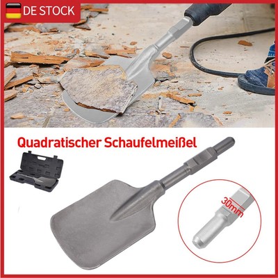 SDS HEX Schaufelmeißel Asphaltmeißel Meissel 135*440mm Sechskant-Aufnahme 30mm