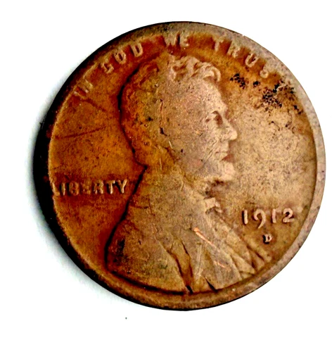 1912-D Lincoln Wheat 1c ~ Good / Very Good? ~ Better Date ~ E42