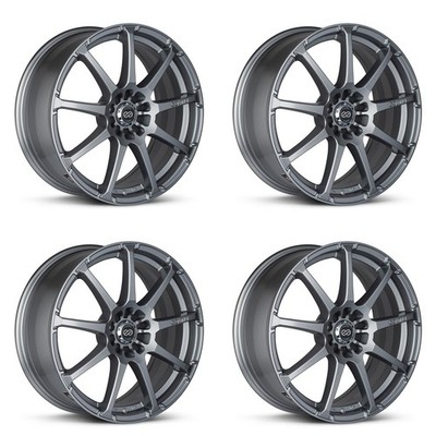 (4X) Enkei EDR9 Wheels [16x7 / 4x100/114.3 / ET:45 / CB:72.6] Silver