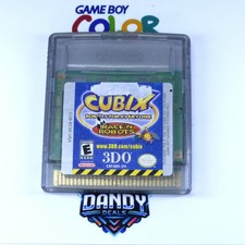 Cubix Robots for Everyone Race N Robots GBC Authentic, Tested - GameBoy Color