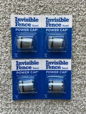 4 New Invisible Fence Power Cap Batteries