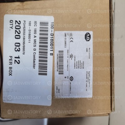 NEW   100-D180D11 Contactor AB 100-D180D11 Factory Sealed *yt