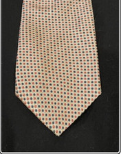3 Neck Ties All Silk Made in USA Pink Purple Gray Yellow Geoffrey Beene LOT