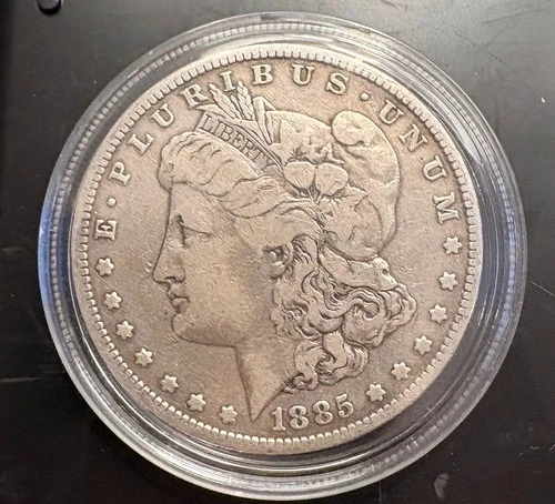 🔥1885 Morgan Dollar 90% Silver CoinSnap analysis is Fine to AU🔥