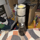 Atomic Beam LED Handheld Metal Flashlight Black With Wrist Strap — photo 1