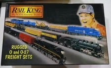 MTH Rail King O O-27 Norfolk & Western 0-8-0 Steam Loco Hopper Car Set