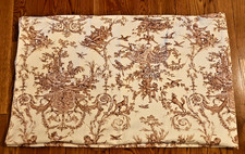 Williams Sonoma French Country Toile Tablecloth 66" x 82" Made Italy
