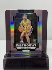 Bronny James Jr. Rookie Silver Emergent No. 8 Prizm Basketball 2024