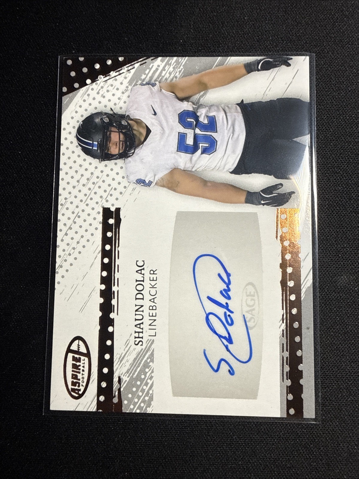 Shaun Dolac 2025 ASPIRE BRONZE FOIL, Los Angeles Rams