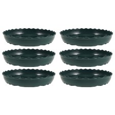 6er-Set Pflanzuntersetzer aus Kunstharz – 20 cm dicke, runde Untersetzer für
