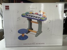 37 Key Kids Electronic Keyboard With Microphone And Stand