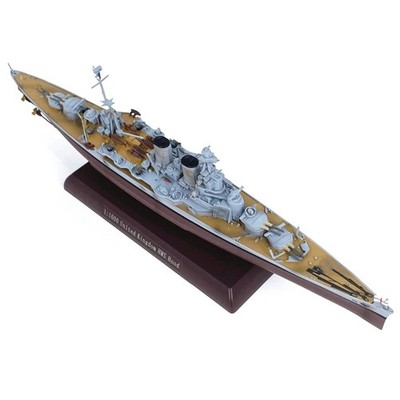 26.5cm Diecast Alloy 1/1000 United Kingdom HMS Hood Battlecruiser Model Ship