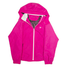 DUNLOP Damen Regenjacke Rosa mit Kapuze S