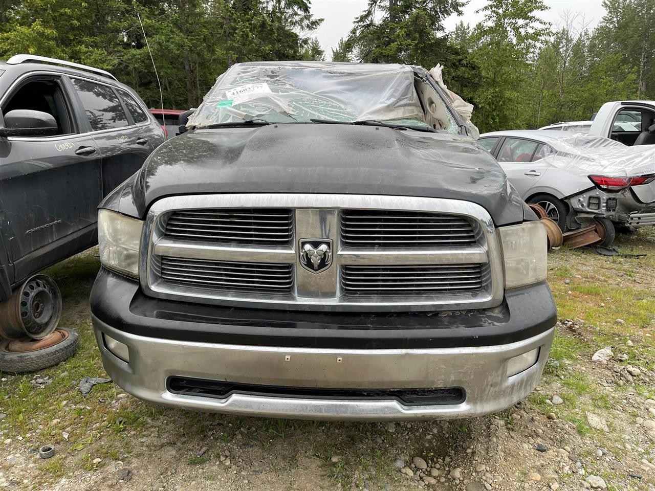 Used Front Left Upper Upper Control Arm Front fits: 2011 Ram Dodge 1500 pickup 4
