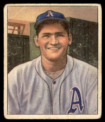 1950 Bowman #14 ALEX KELLNER  Philadelphia Athletics  VG  (Short Wrinkle TL)  SP