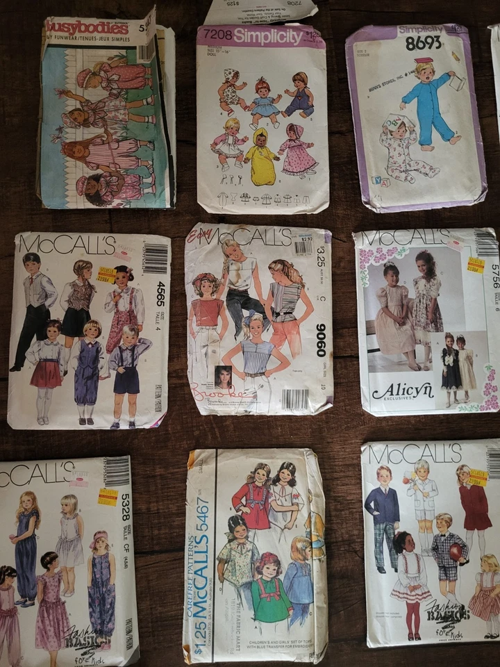 Lot 25 Vintage Sewing Patterns Simplicity, McCall's, Busybodies 1970, 80's, 90's - Image 2 of 4