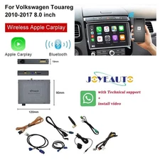 For Touareg 8'' 2010-2017 Wireless CarPlay Android Auto Retrofit Kit Decoder 