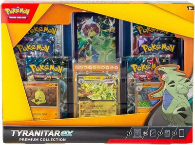 #ad #ad Pokemon Tyranitar ex Premium Collection Box English Foil 65 Cards $17.50