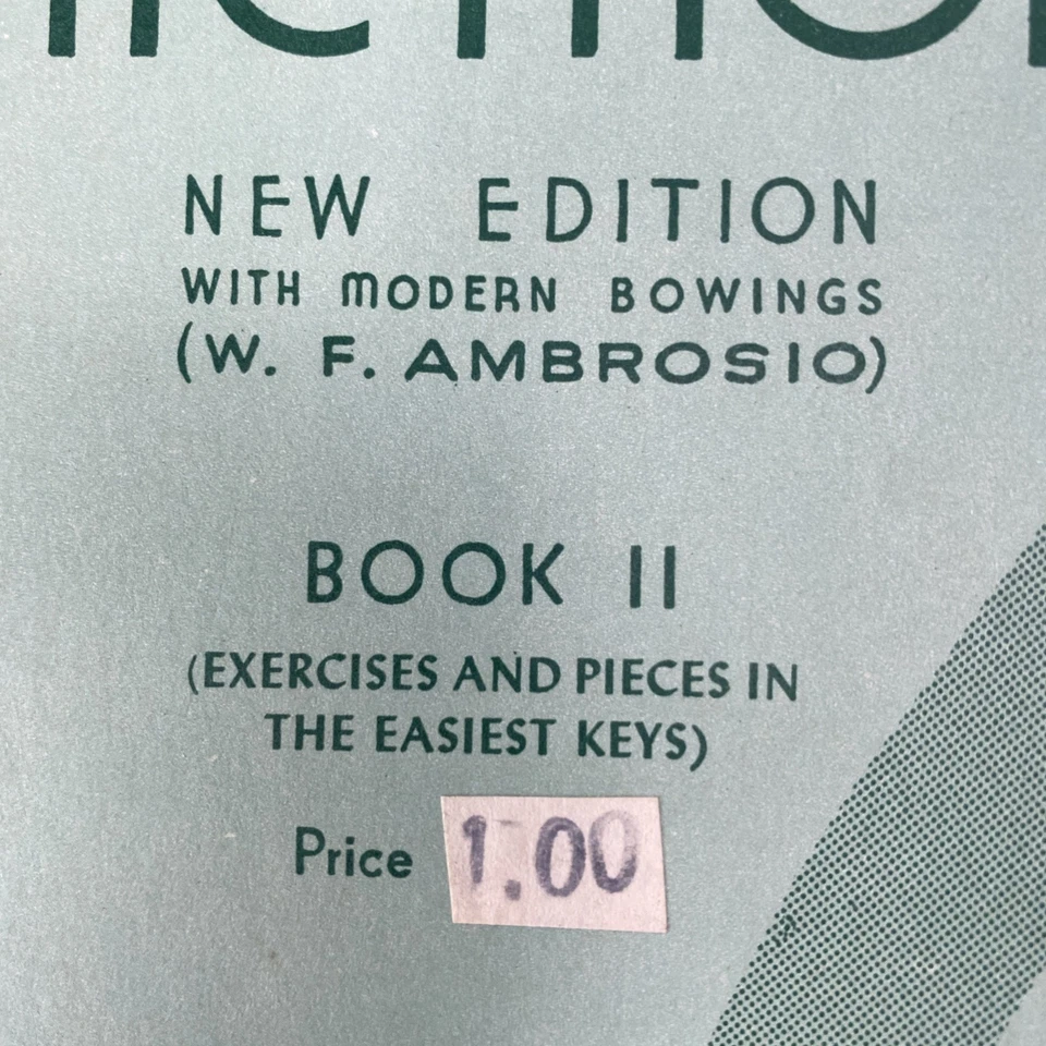 C. H. Hohmann Practical Violin Method Books 2, 3, 4  Vintage Carl Fischer - Image 3 of 4